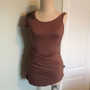 Brown Tank Top